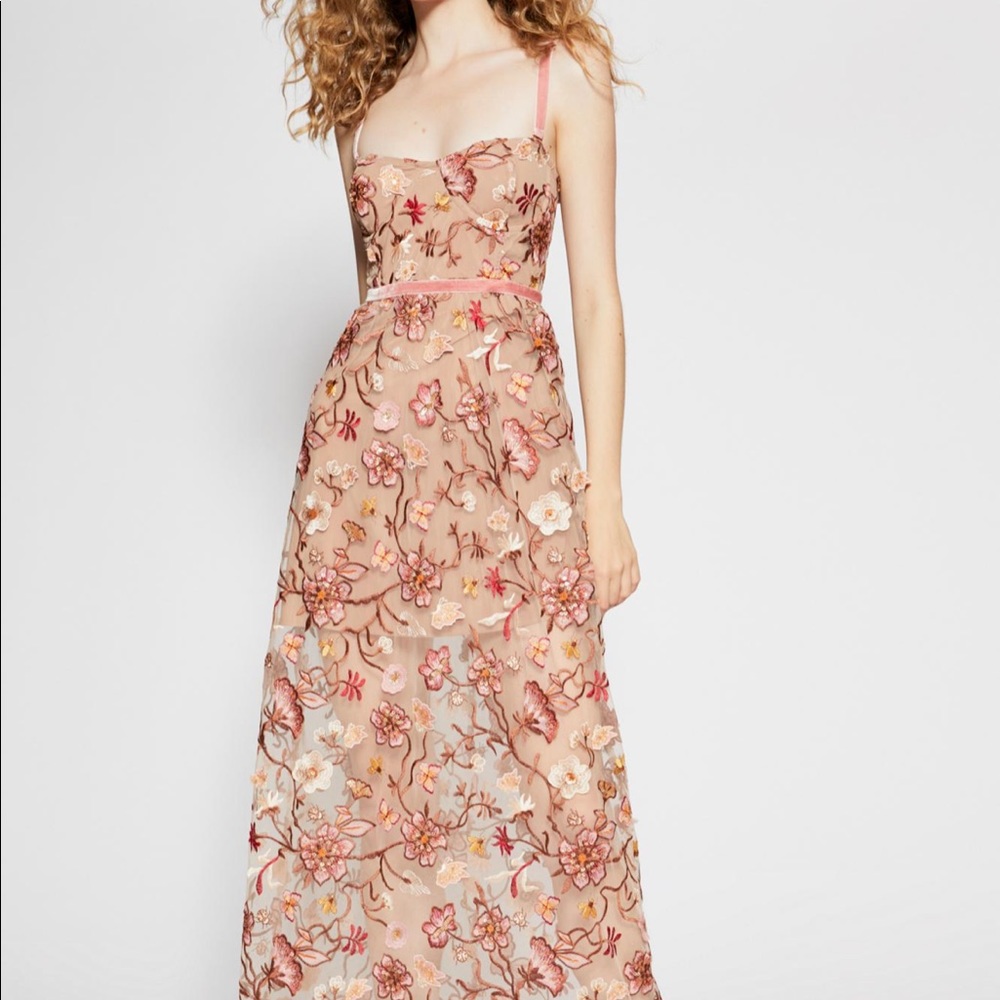 ISO For Love and Lemons Beatrice Maxi Dress XS